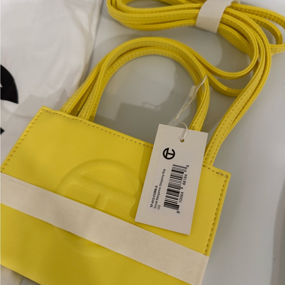 Telfar Margarine color Mini Shopping Bag